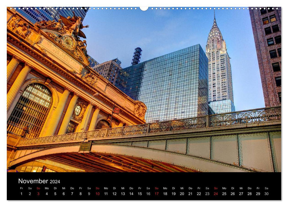 Visiting New York (CALVENDO wall calendar 2024) 