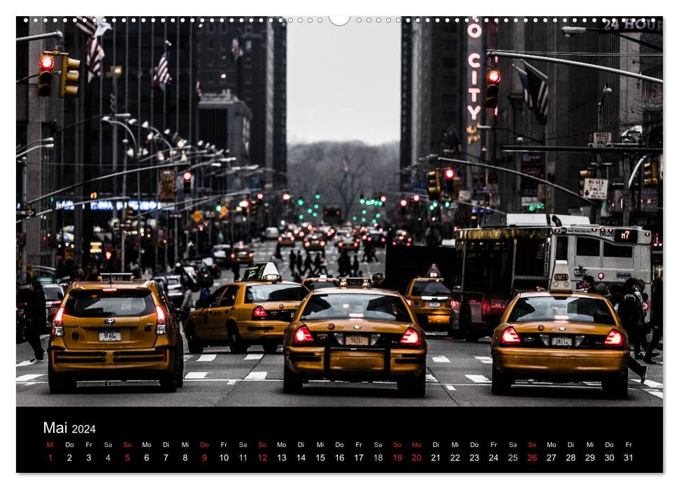 Visiting New York (CALVENDO wall calendar 2024) 