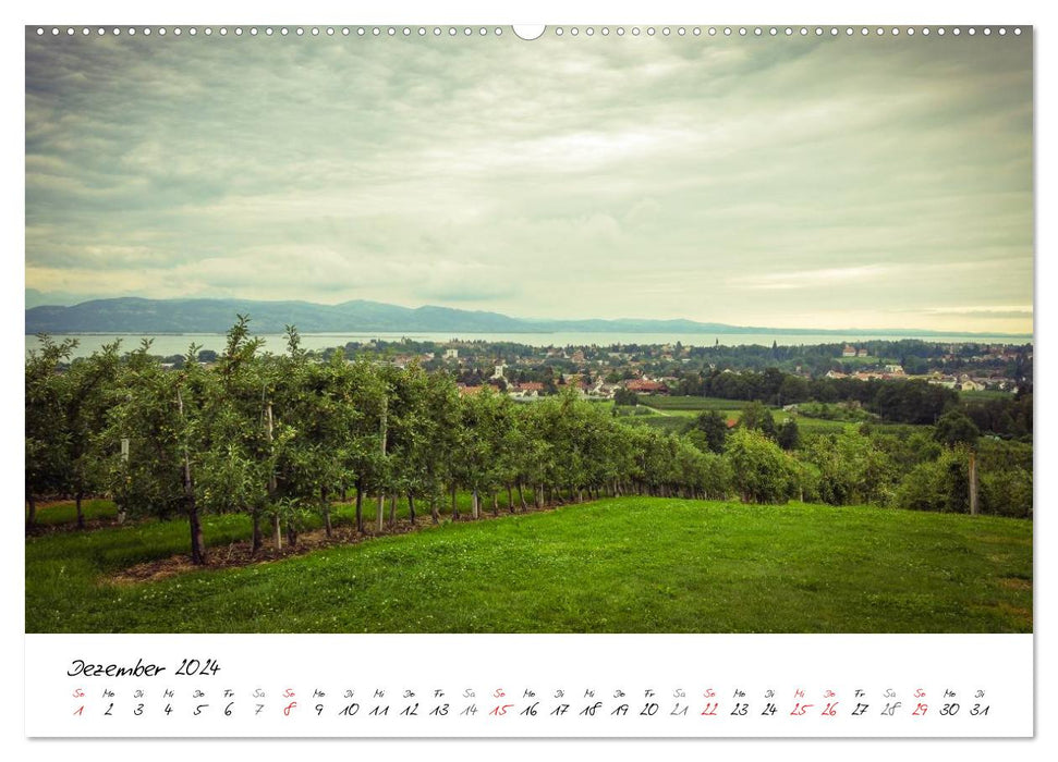 Unterwegs am Bodensee (CALVENDO Premium Wandkalender 2024)