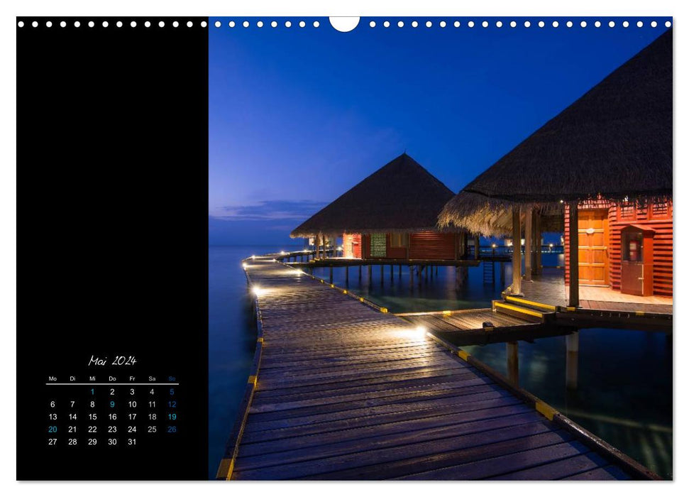 Maldives - so close to heaven (CALVENDO wall calendar 2024) 