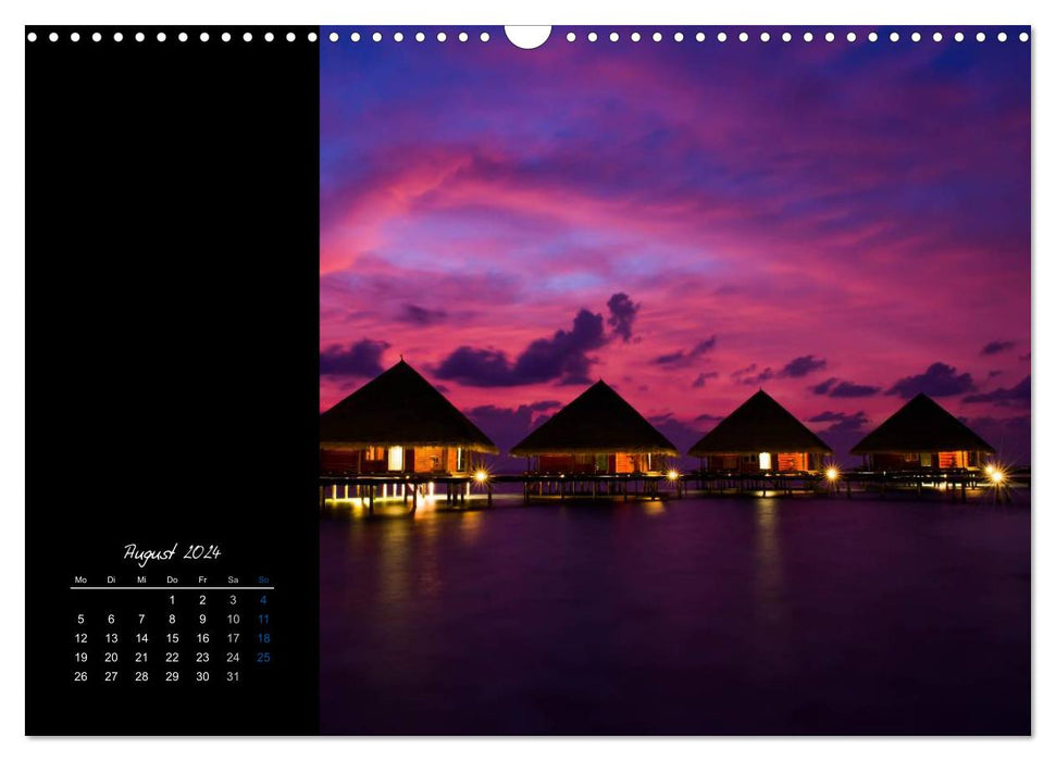 Maldives - so close to heaven (CALVENDO wall calendar 2024) 