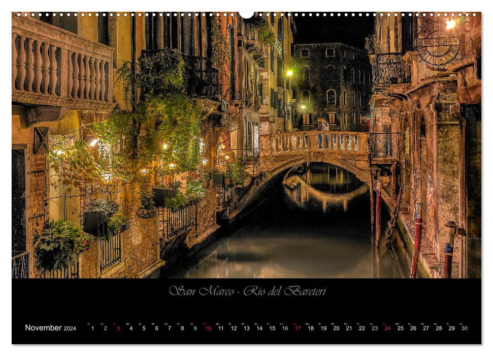 Venedig – La Serenissima (CALVENDO Premium Wandkalender 2024)