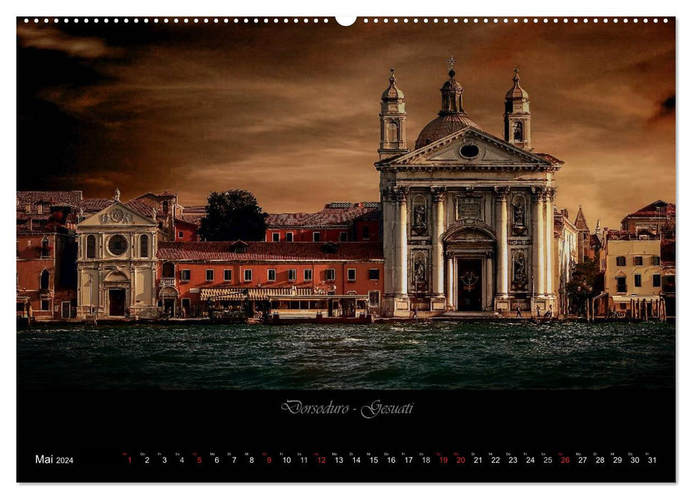 Venedig – La Serenissima (CALVENDO Premium Wandkalender 2024)