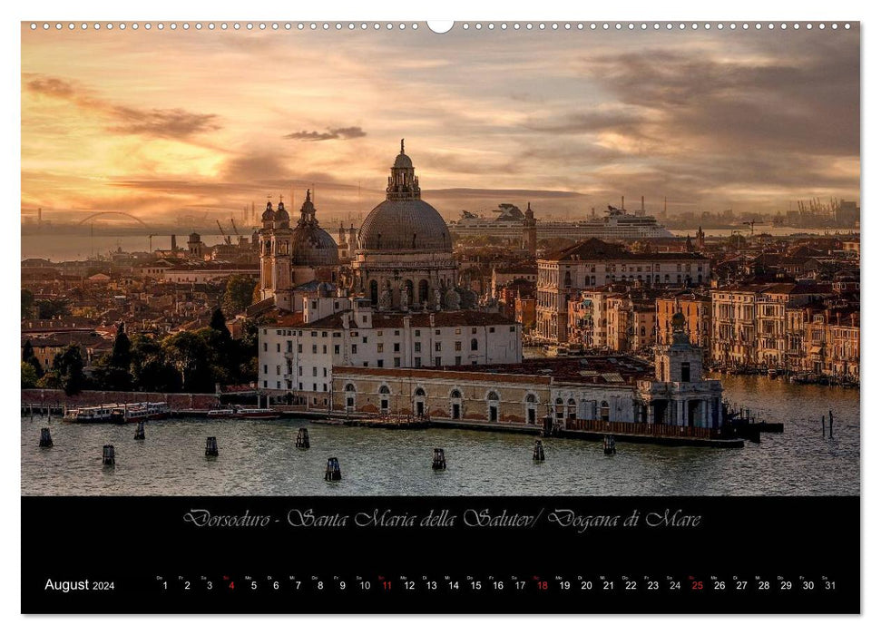 Venedig – La Serenissima (CALVENDO Premium Wandkalender 2024)