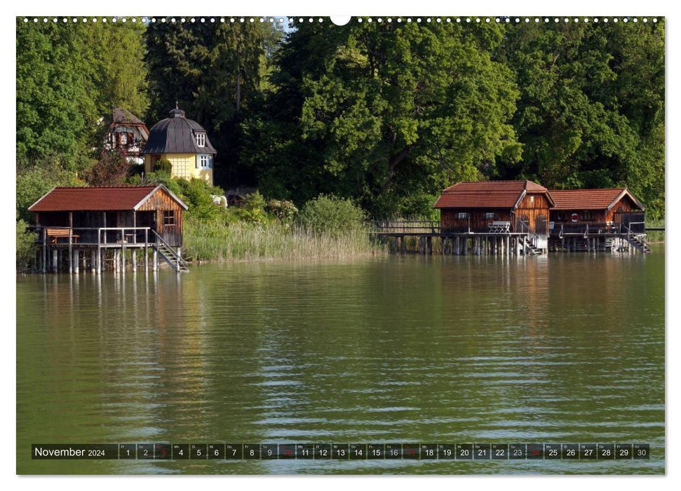 Sea strength - The Ammersee (CALVENDO wall calendar 2024) 