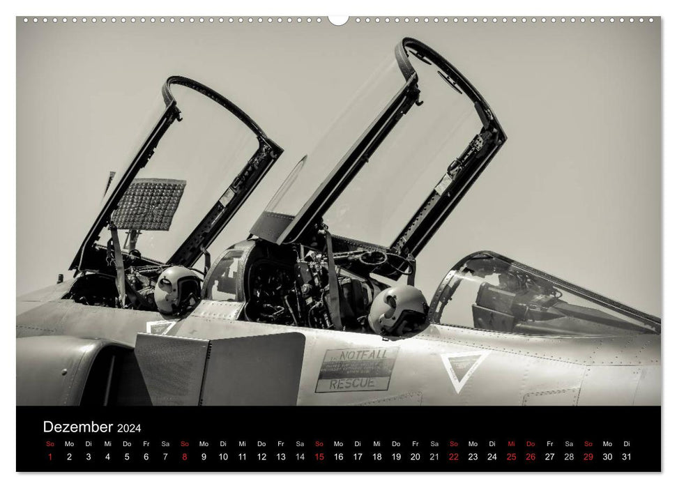 Phantoms bei der Luftwaffe (CALVENDO Premium Wandkalender 2024)