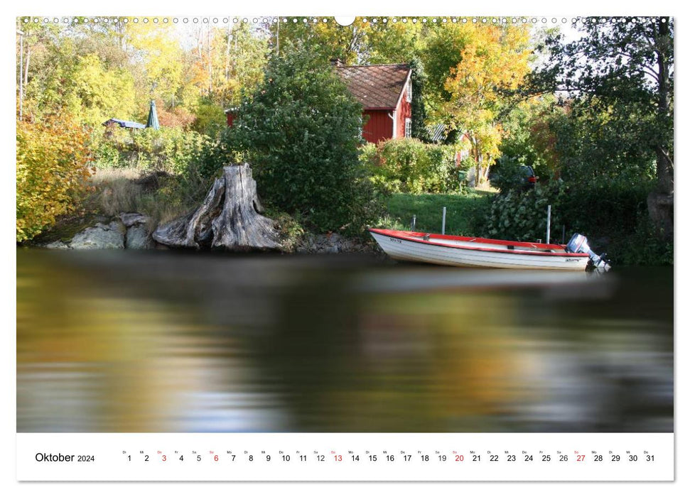 Boat views (CALVENDO wall calendar 2024) 