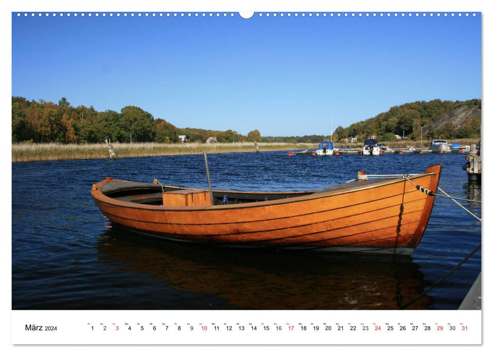 Boat views (CALVENDO wall calendar 2024) 
