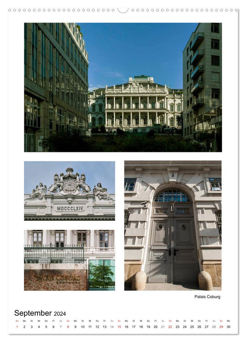 Hidden in Vienna (CALVENDO Premium Wall Calendar 2024) 