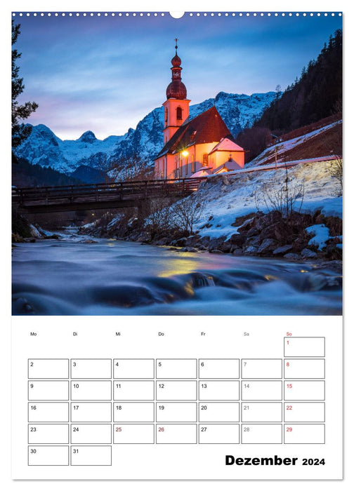 Traumhaftes Deutschland - Idyllische Ansichten (CALVENDO Wandkalender 2024)