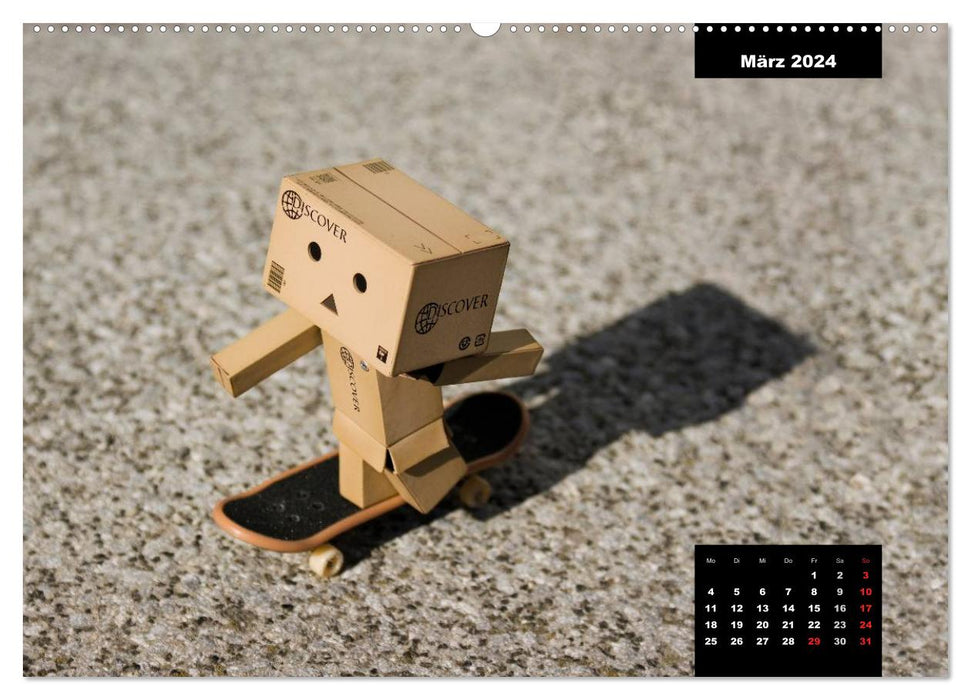 Danbo - A little hero masters his everyday life (CALVENDO wall calendar 2024) 