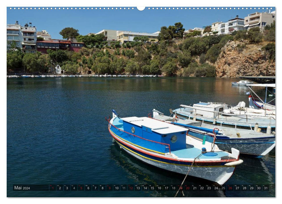 Grande Crète grecque (Calvendo Premium Wall Calendar 2024) 