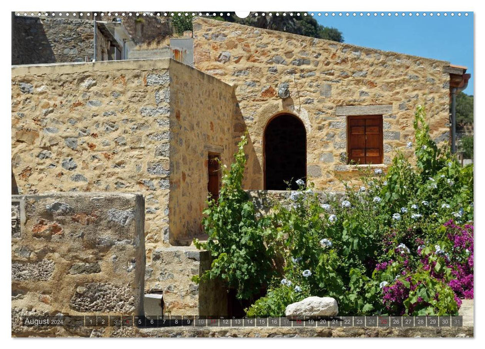 Grande Crète grecque (Calvendo Premium Wall Calendar 2024) 