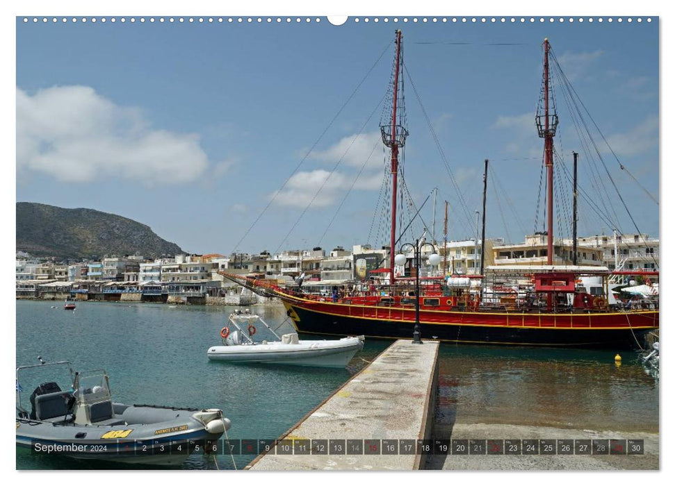 Großer Grieche Kreta (CALVENDO Premium Wandkalender 2024)