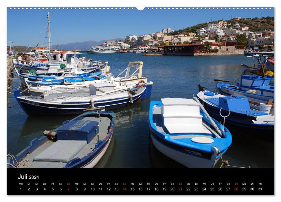 Island of Crete (CALVENDO Premium Wall Calendar 2024) 