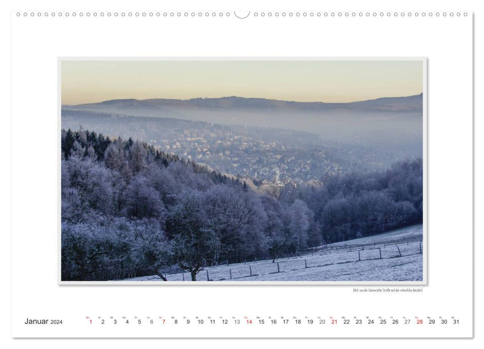 Emotional moments: Betzdorf - a lovely and livable city on the Sieg. (CALVENDO Premium Wall Calendar 2024) 