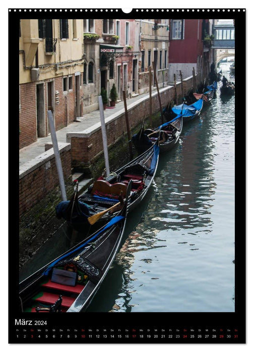Venice – La Romantica (CALVENDO Premium Wall Calendar 2024) 