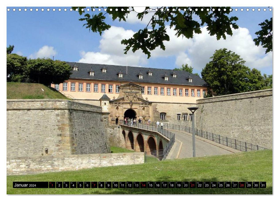 Willkommen in ERFURT (CALVENDO Wandkalender 2024)