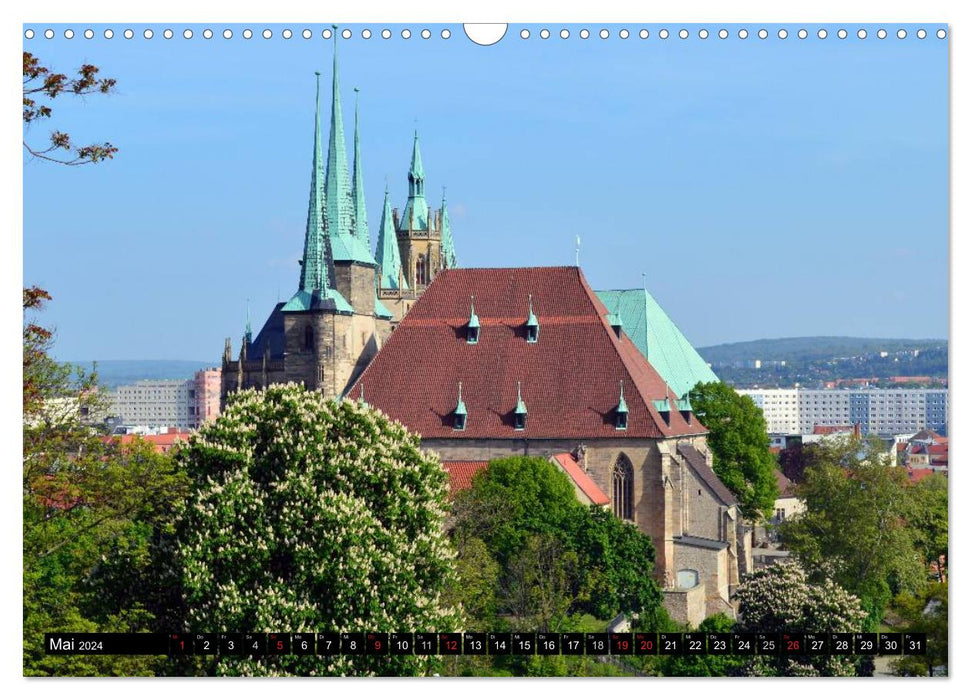 Willkommen in ERFURT (CALVENDO Wandkalender 2024)