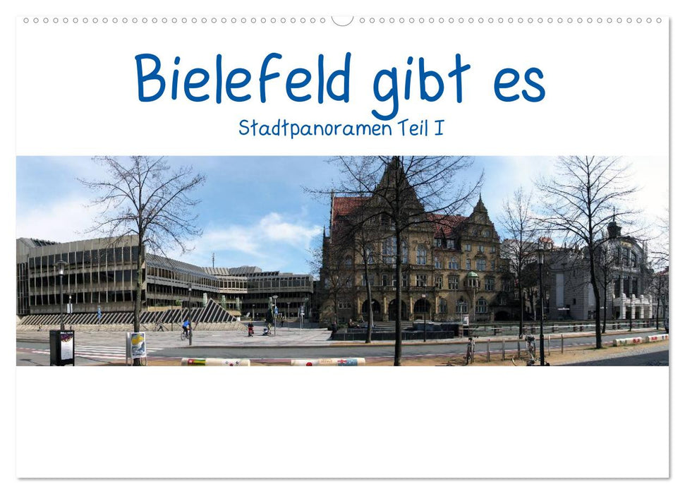 Bielefeld exists! City panoramas (CALVENDO wall calendar 2024) 