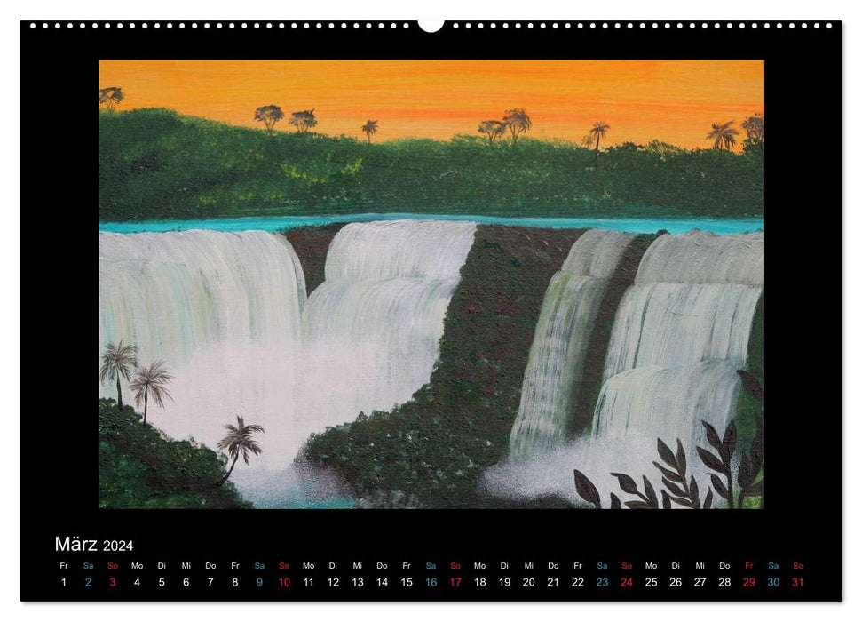 My Paraguay - Colors of South America (CALVENDO Premium Wall Calendar 2024) 