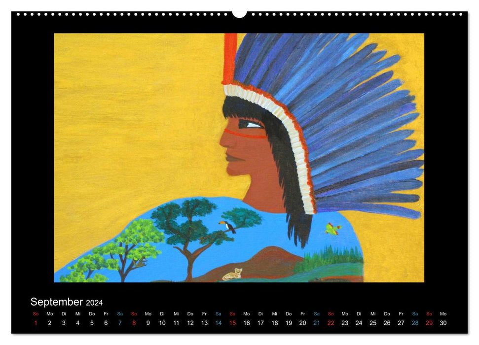 My Paraguay - Colors of South America (CALVENDO Premium Wall Calendar 2024) 