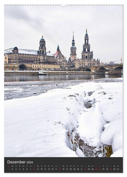 Mein Dresden (CALVENDO Premium Wandkalender 2024)