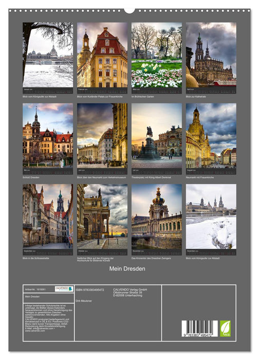 My Dresden (CALVENDO Premium Wall Calendar 2024) 