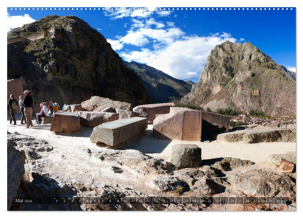 Peru &amp; Bolivia - The Landscape (CALVENDO Premium Wall Calendar 2024) 