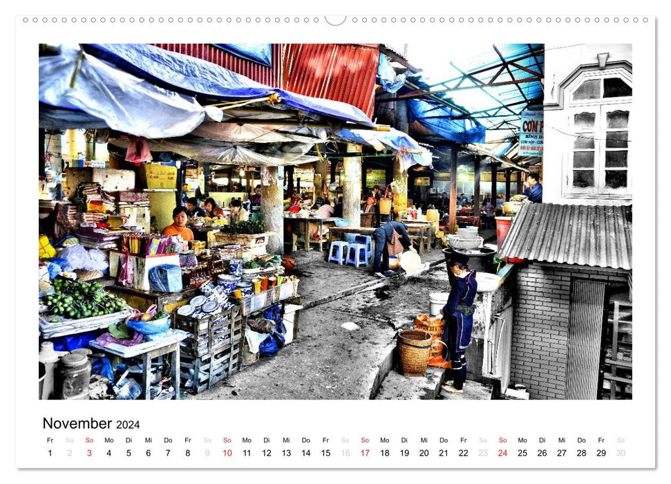 Vietnam - Mit anderen Augen (CALVENDO Premium Wandkalender 2024)