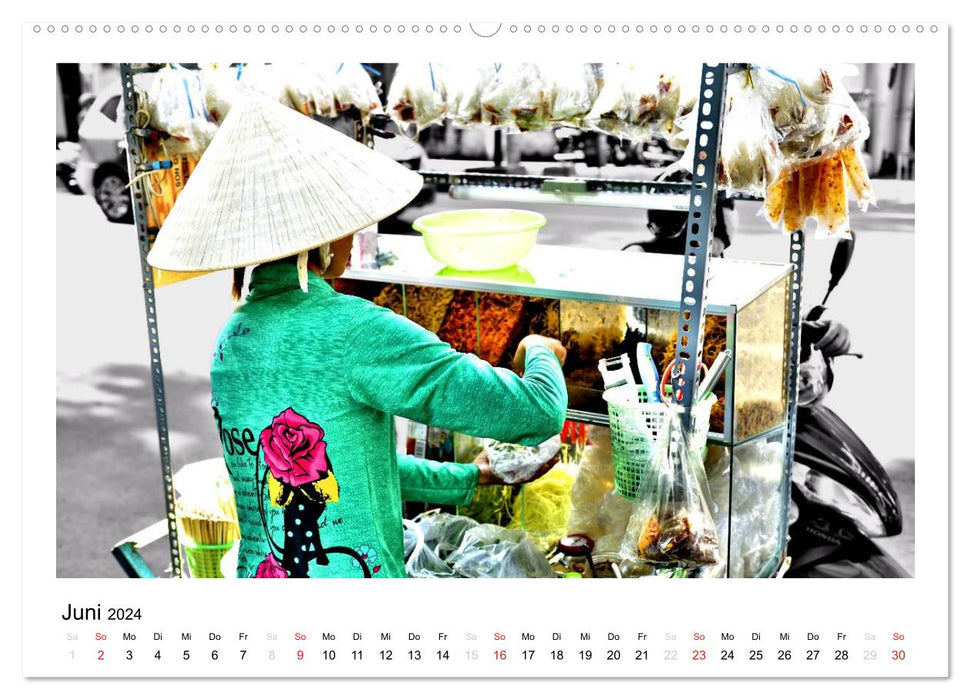 Vietnam - Mit anderen Augen (CALVENDO Premium Wandkalender 2024)