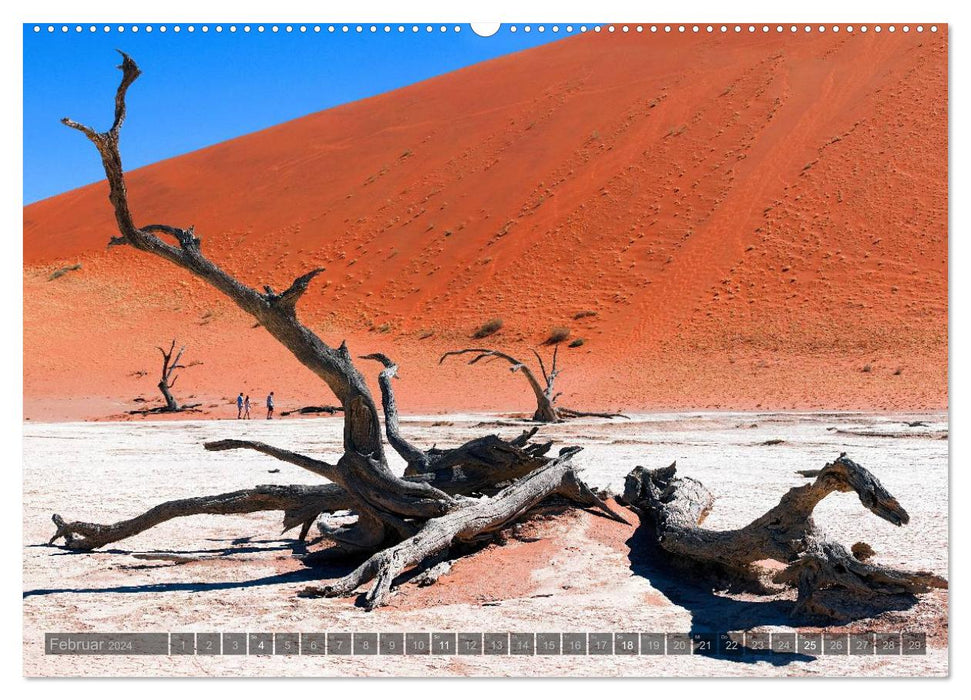 Namibie – Le paysage (Calvendo Premium Wall Calendar 2024) 