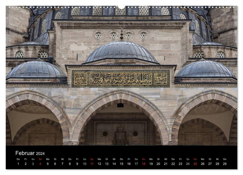 Unterwegs in Istanbul (CALVENDO Premium Wandkalender 2024)