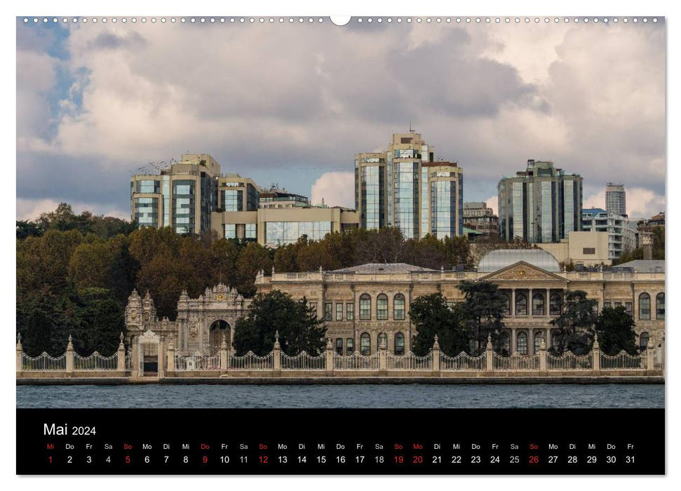 Out and about in Istanbul (CALVENDO Premium Wall Calendar 2024) 