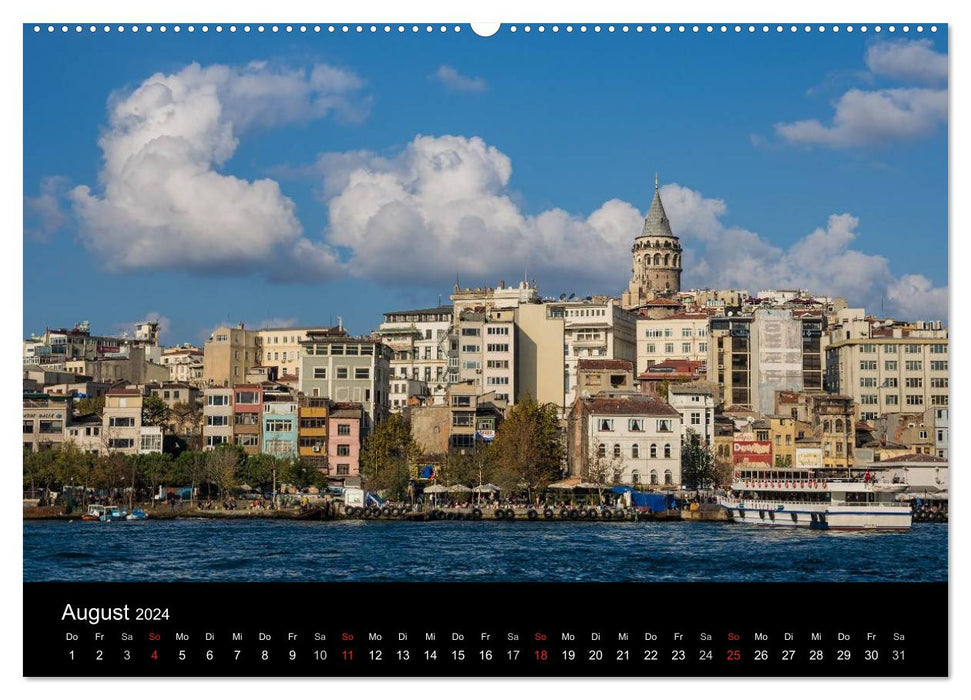 Unterwegs in Istanbul (CALVENDO Premium Wandkalender 2024)