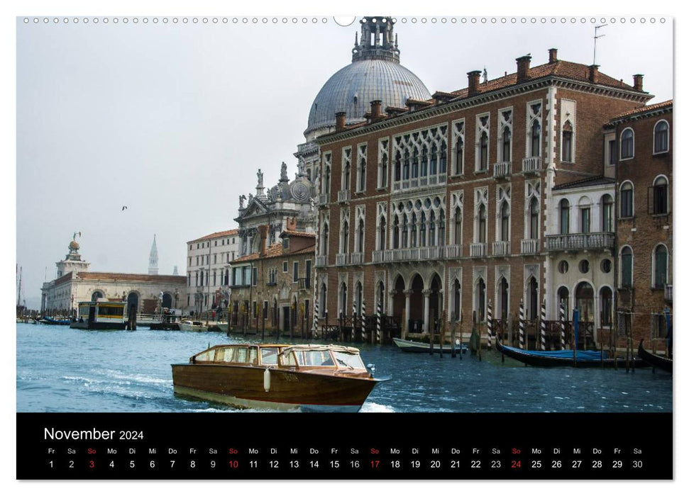Venise - la Sérénissime (Calvendo Premium Calendrier mural 2024) 