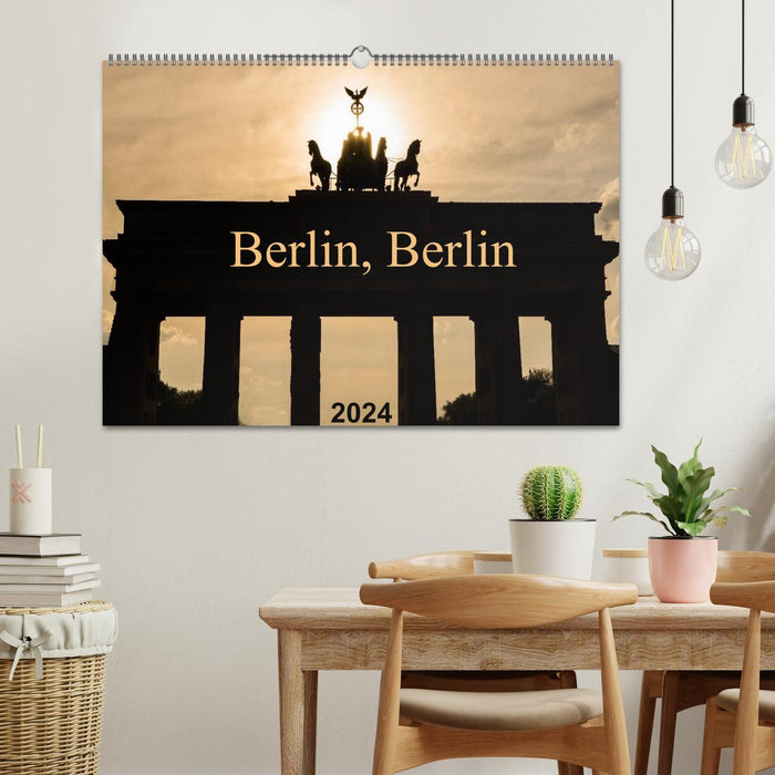 Berlin, Berlin 2024 (calendrier mural CALVENDO 2024) 