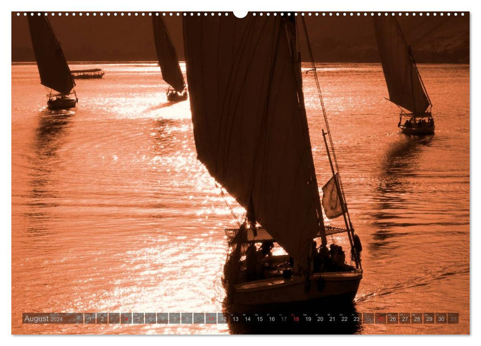 Lebensader Nil (CALVENDO Premium Wandkalender 2024)