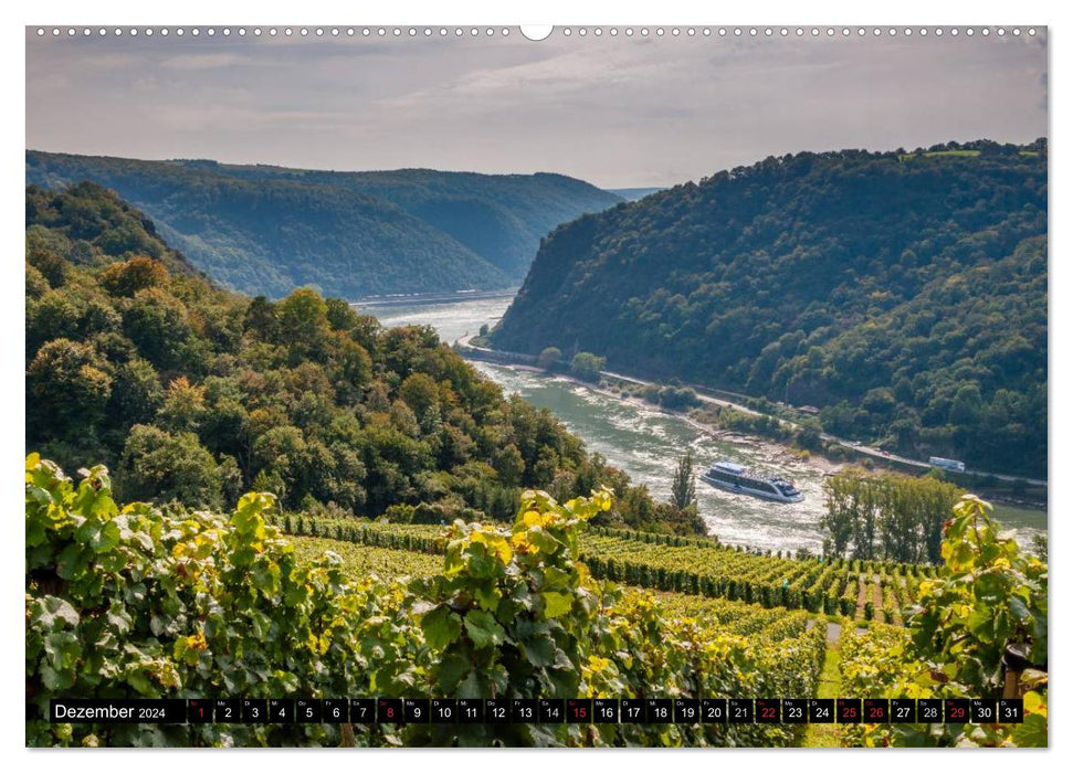 Rheinsteig Impressions III (CALVENDO wall calendar 2024) 