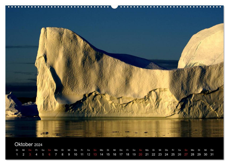 Eisberge von ihrer schönsten Seite 2024 (CALVENDO Premium Wandkalender 2024)