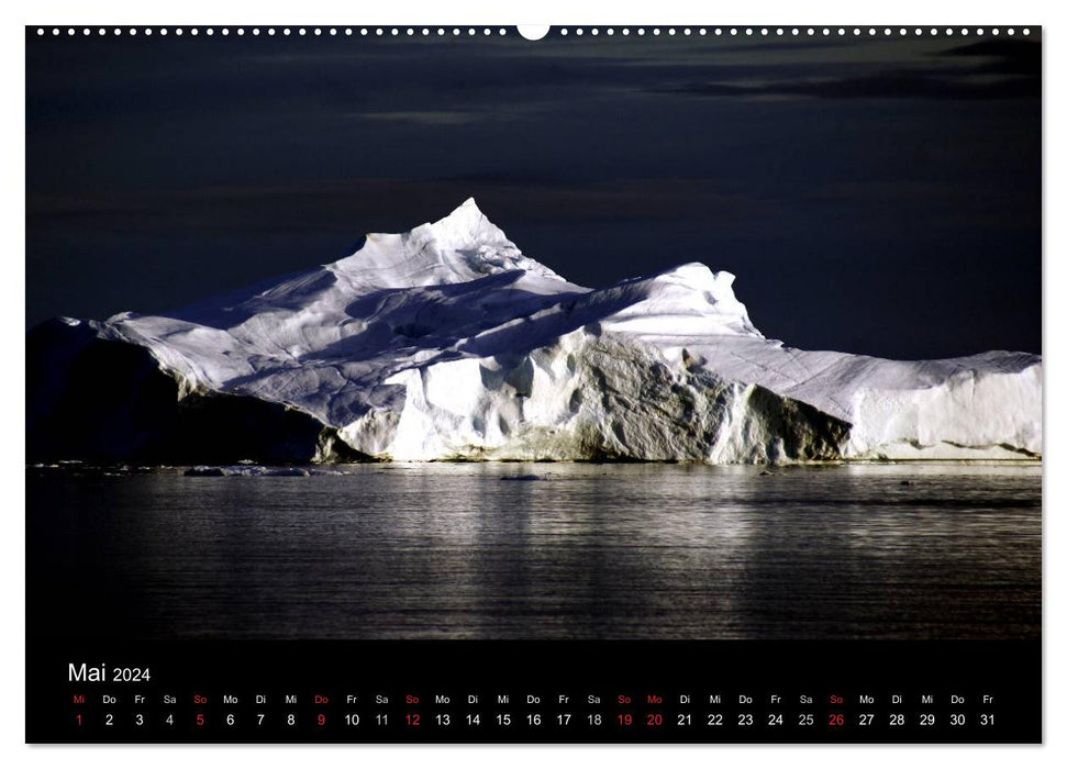 Eisberge von ihrer schönsten Seite 2024 (CALVENDO Premium Wandkalender 2024)