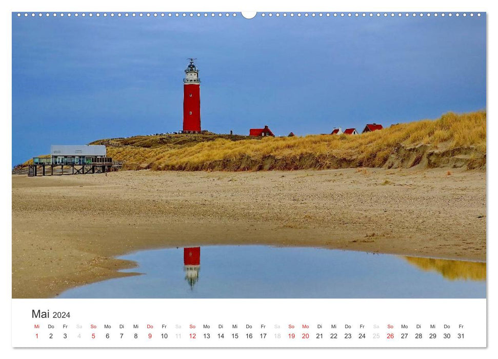 Texel – Une île qui enchante (Calendrier mural CALVENDO Premium 2024) 