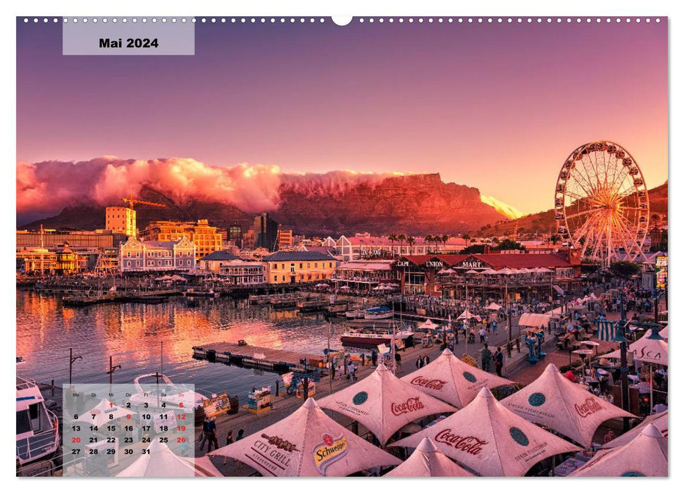 Afrique du Sud – Cape Town et Western Cape (calendrier mural CALVENDO 2024) 