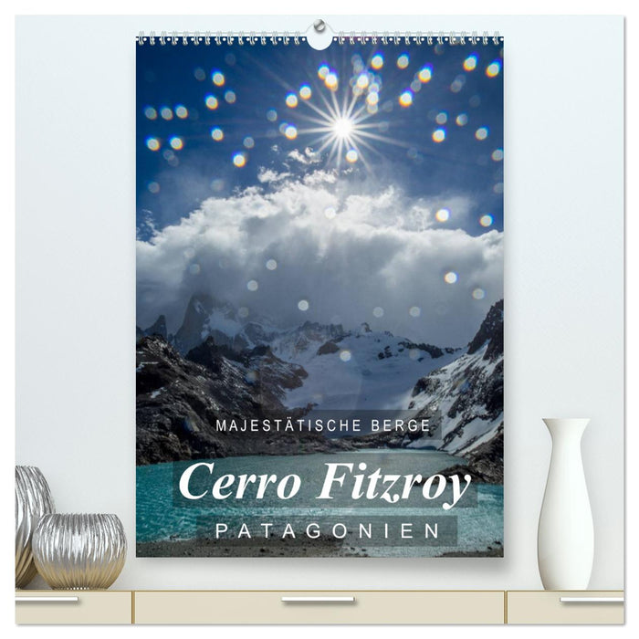 Majestätische Berge Cerro Fitzroy Patagonien (CALVENDO Premium Wandkalender 2024)