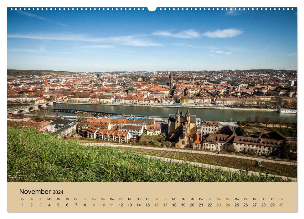 Würzburg - Visit - Experience - Enjoy (CALVENDO Premium Wall Calendar 2024) 