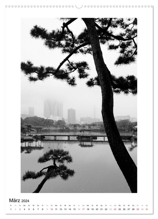 Tokyo - Pictures of a City (CALVENDO Wall Calendar 2024) 