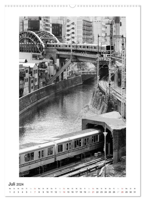 Tokyo - Pictures of a City (CALVENDO Wall Calendar 2024) 