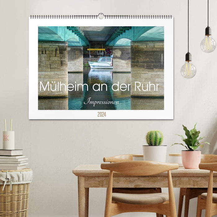 Mülheim an der Ruhr - Impressions (CALVENDO wall calendar 2024) 