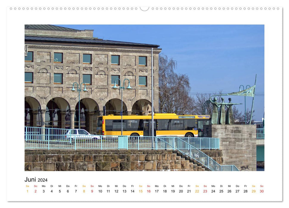 Mülheim an der Ruhr - Impressionen (CALVENDO Wandkalender 2024)