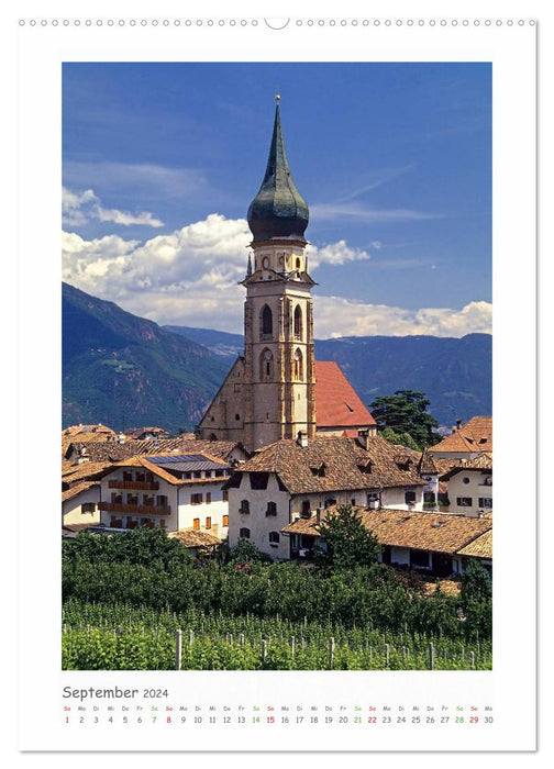 Südtirol - Ein Erlebnis für das Auge (CALVENDO Wandkalender 2024)